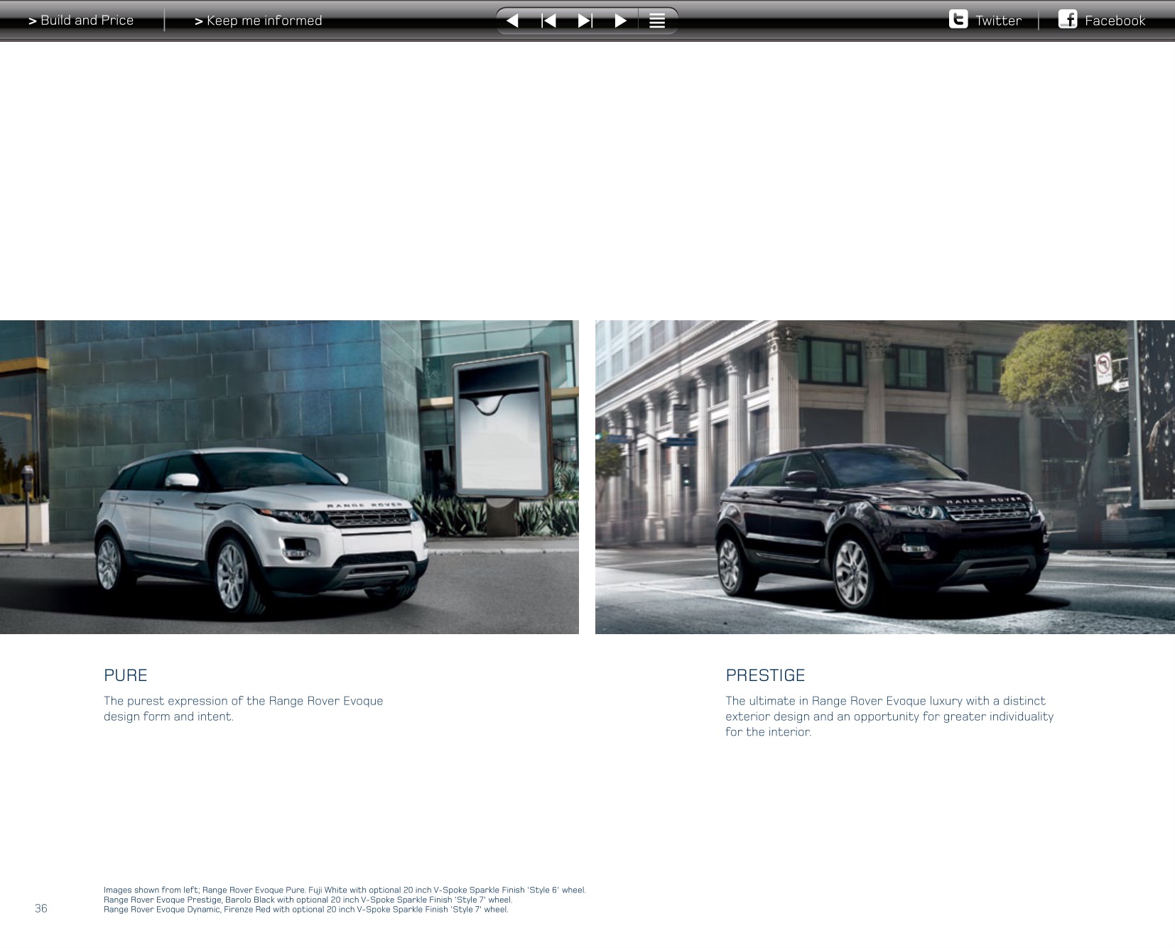 2013 Land Rover Evoque Brochure Page 23